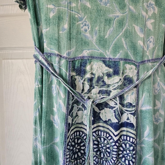 Beachy boho mermaid siren core womens maxi dress - Picture 5 of 6